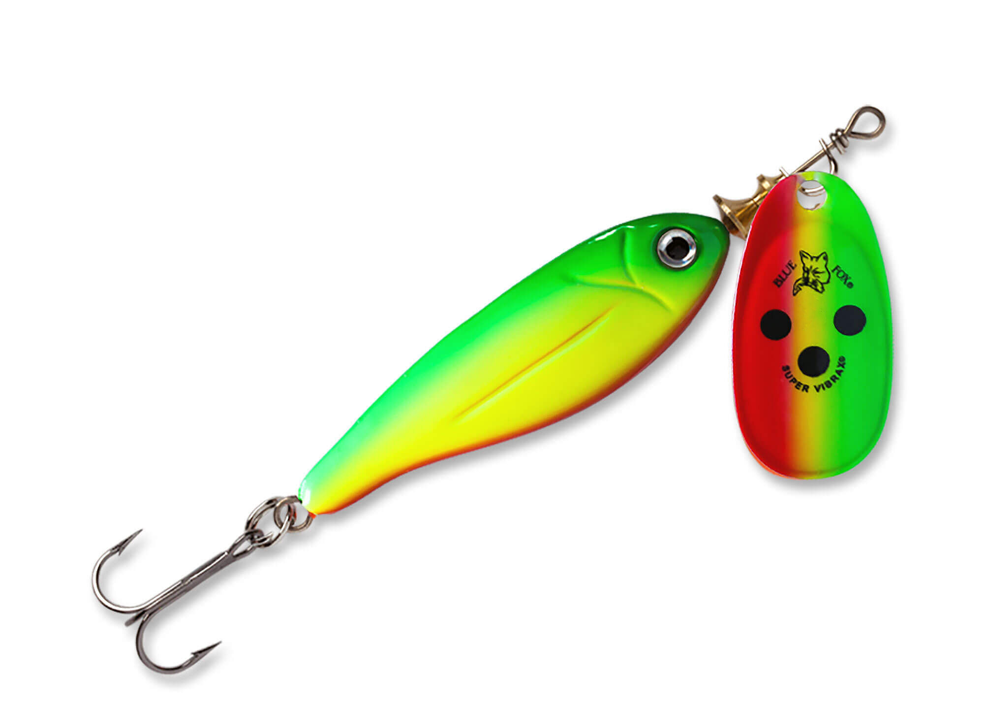 Блесна Minnow  Super Vibrax, №4, 18г, GYR